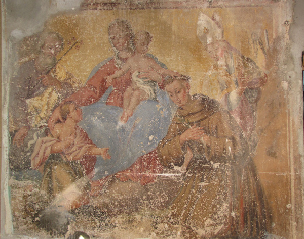 affresco della Pagana